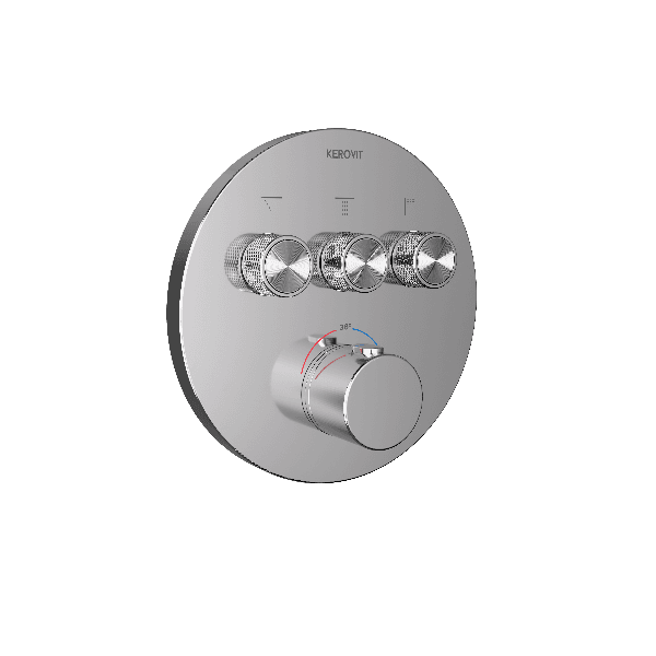 Thermostat Three flow concealed thermostatic mixer