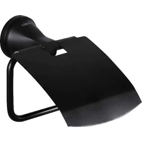 Round Range Toilet paper holder with flap