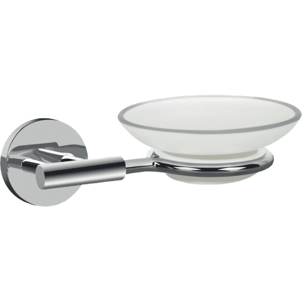 Round Range With Twin Arms Soap dish